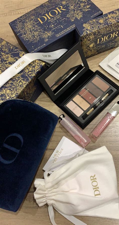 complimentary dior gift|Dior make up gift set.